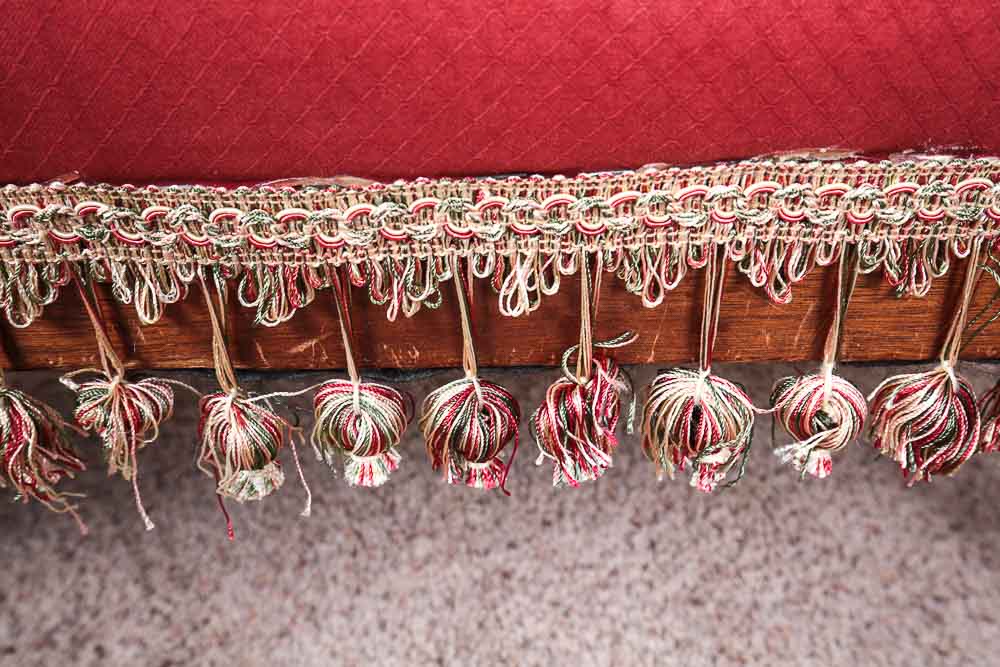 French Empire-style Upholstered Daybed