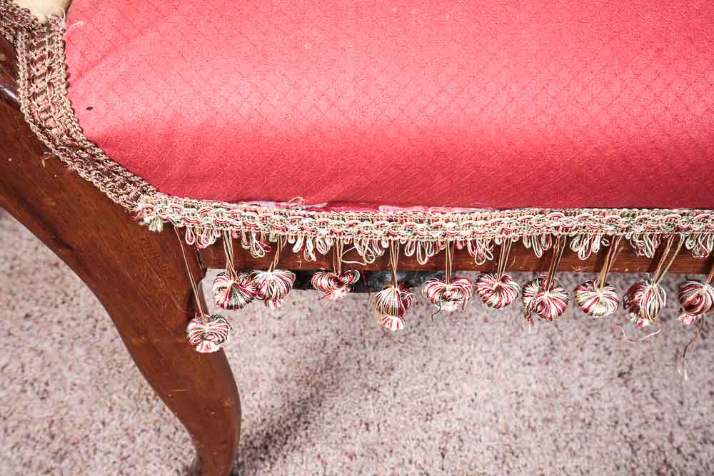 French Empire-style Upholstered Daybed