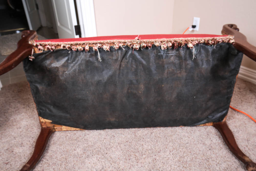 French Empire-style Upholstered Daybed