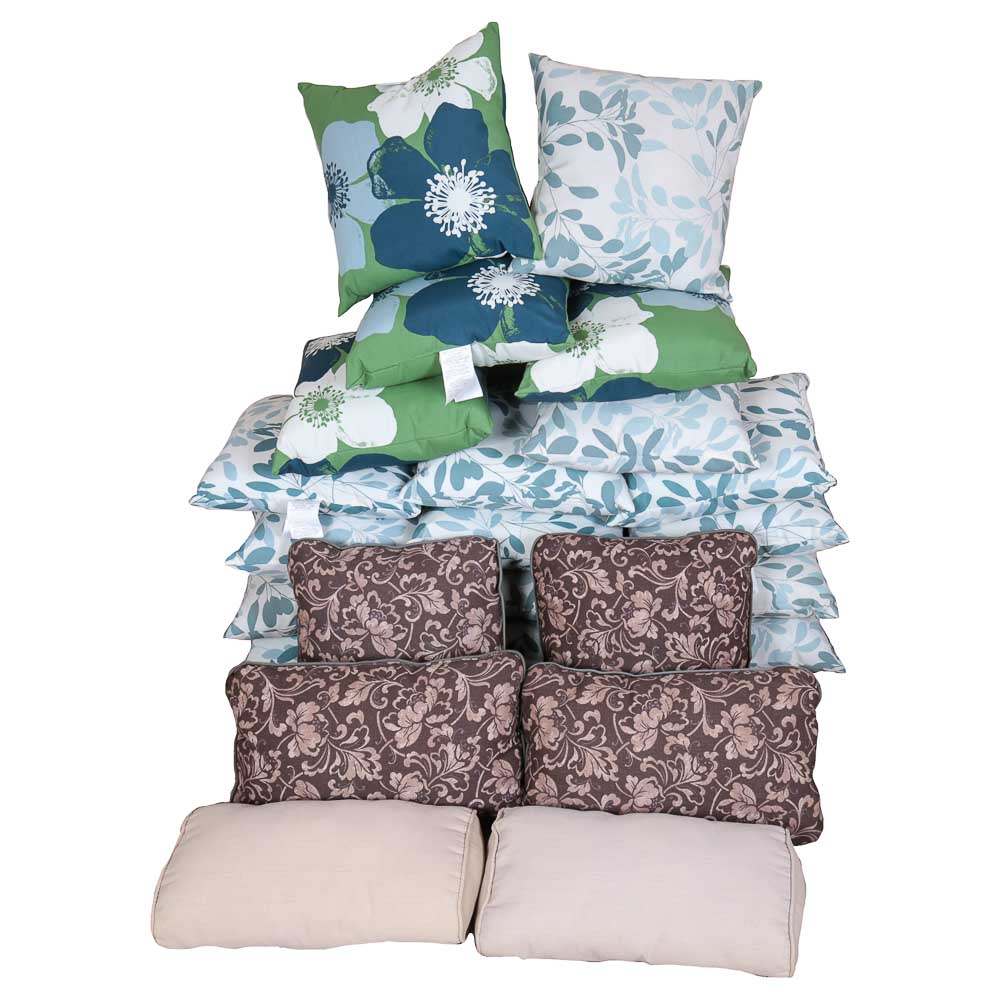 Variety of Outdoor Pillows