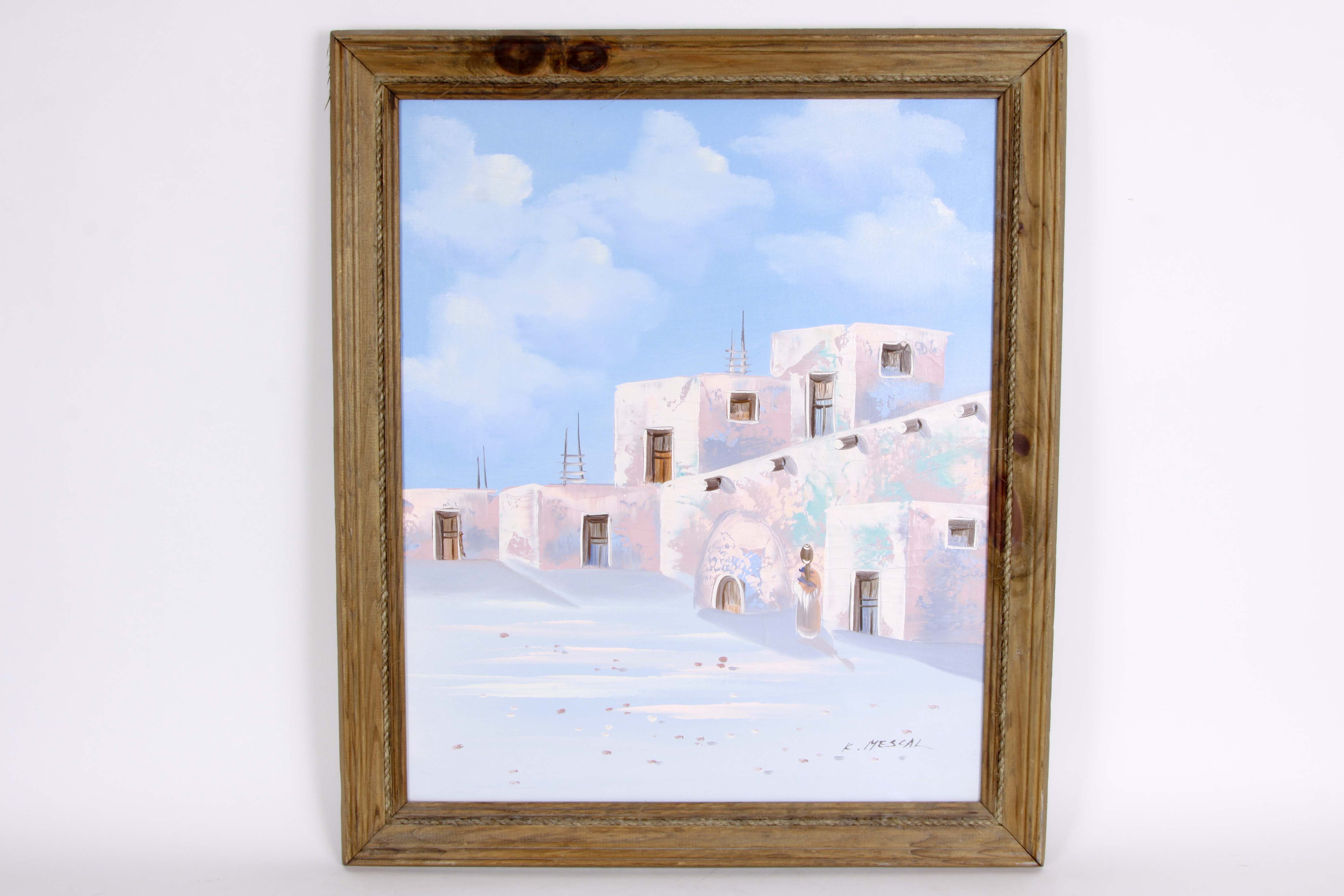 K Mescal Painting and Southwestern Pottery