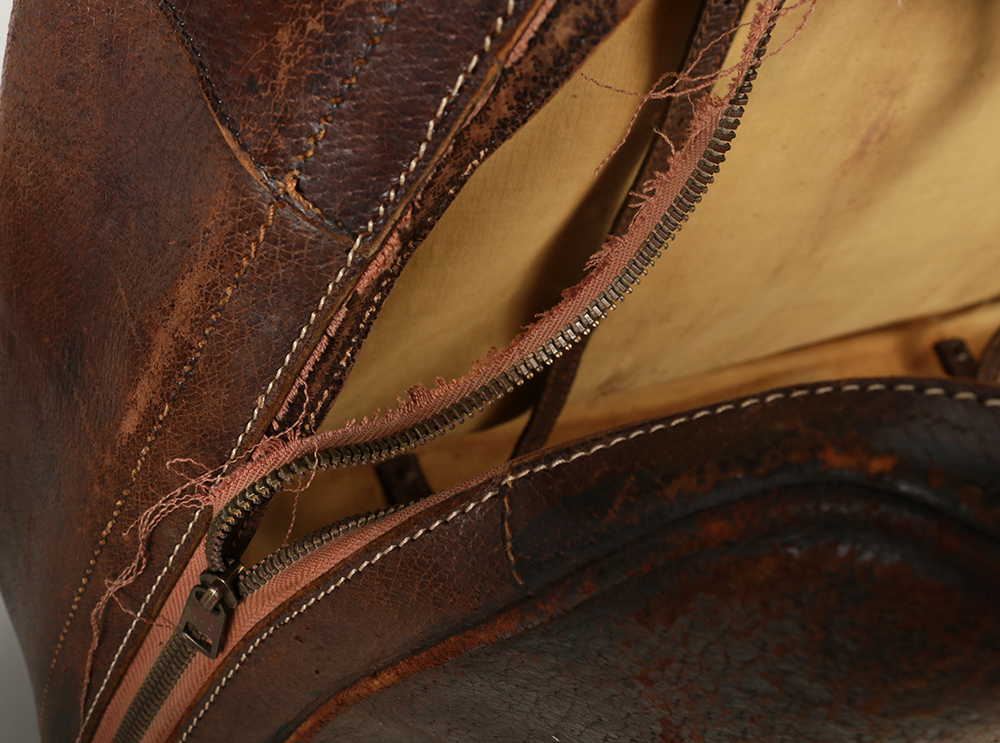 Vintage Gucci Leather Tote Bag and a Leather Hand Bag