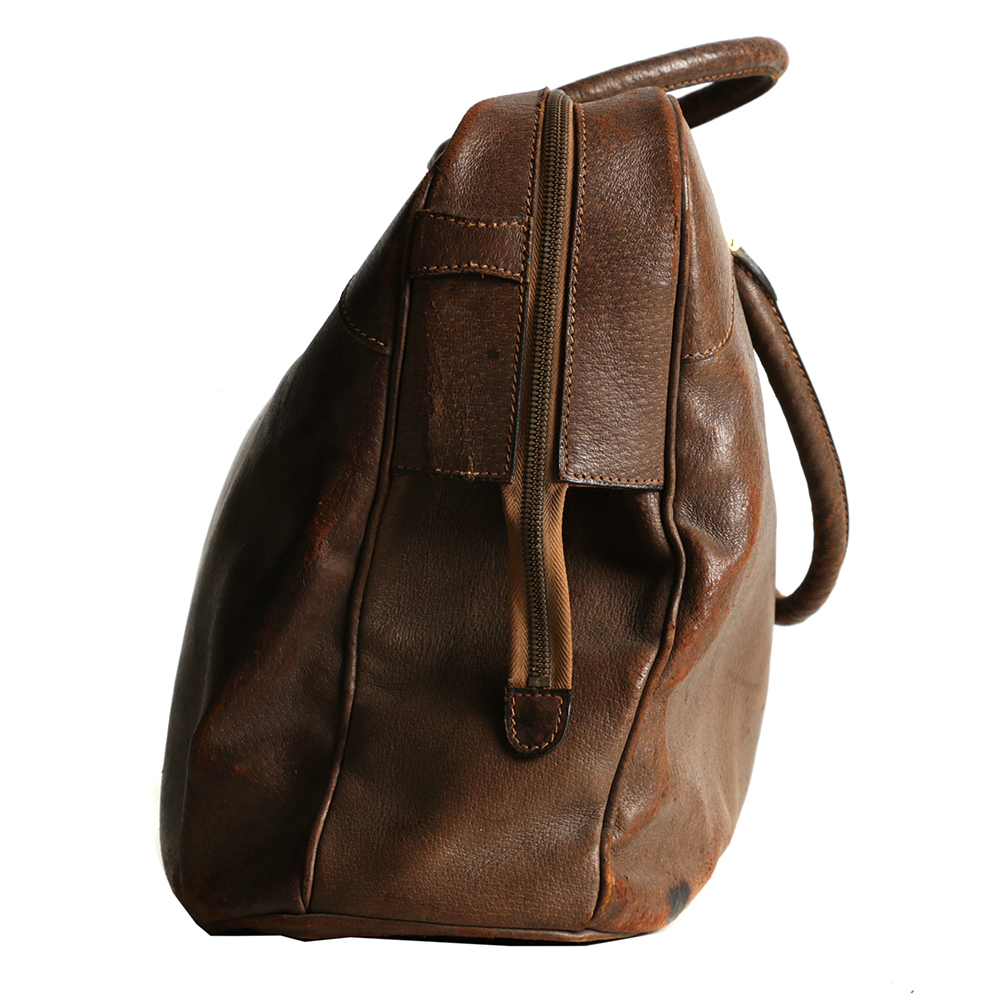 Vintage Gucci Leather Tote Bag and a Leather Hand Bag