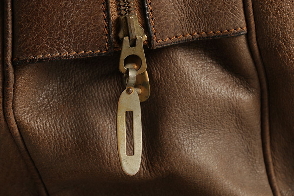 Vintage Gucci Leather Tote Bag and a Leather Hand Bag