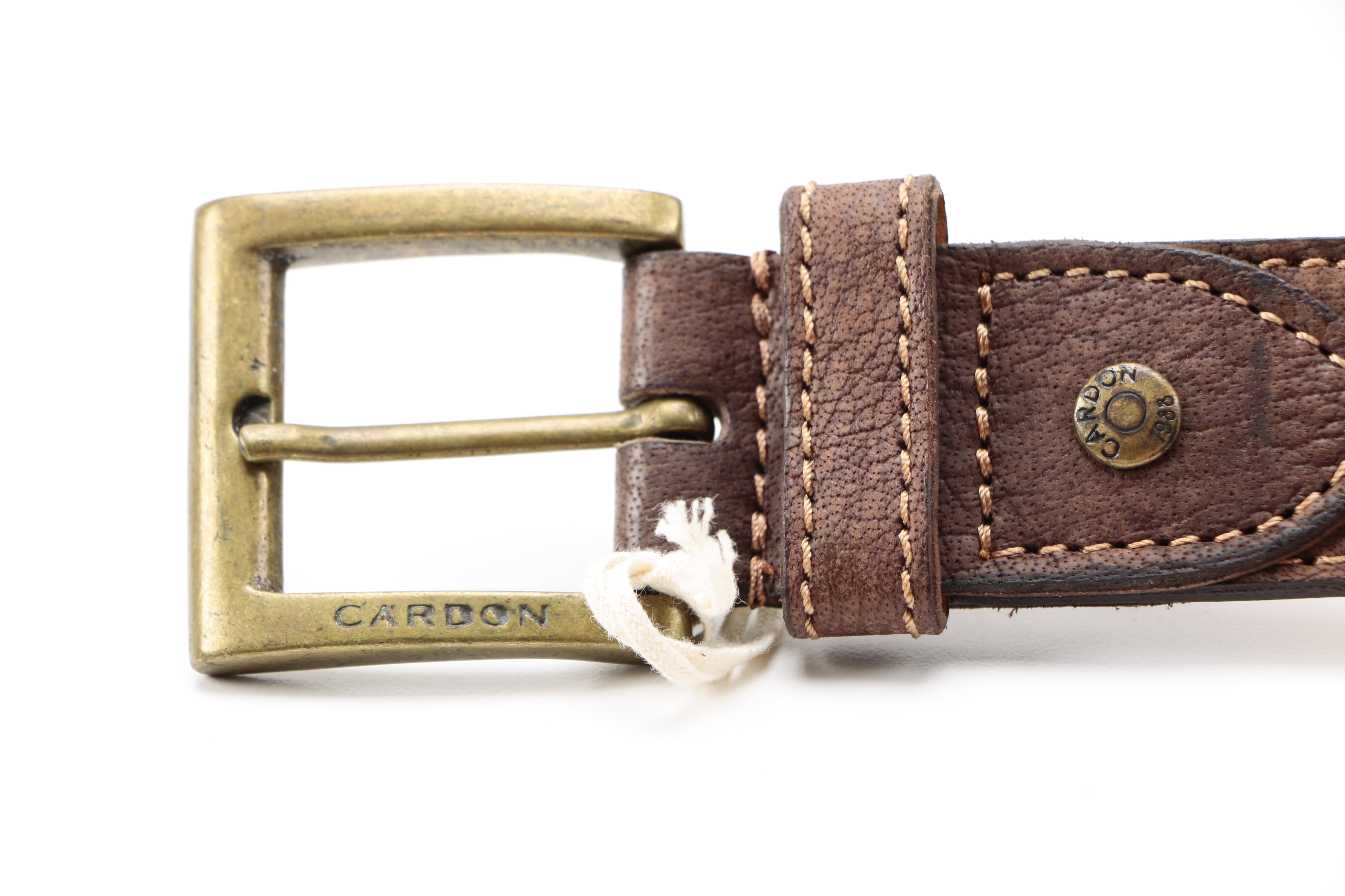Men's Leather Belts Including Prada and Rag & Bone