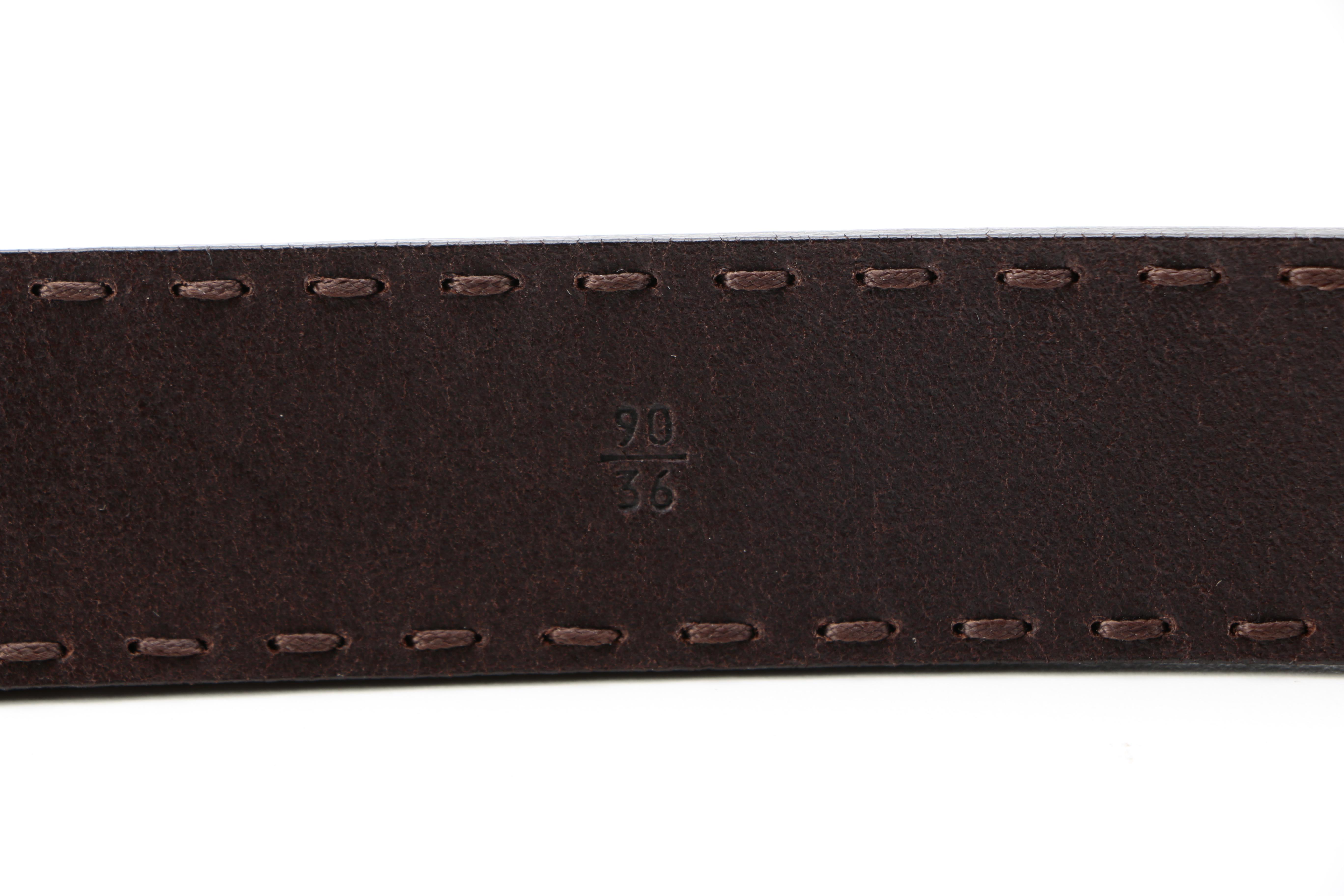 Men's Leather Belts Including Prada and Rag & Bone