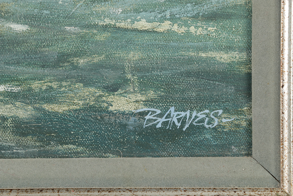 Al Barnes Oil Painting on Canvas "Bay Series"