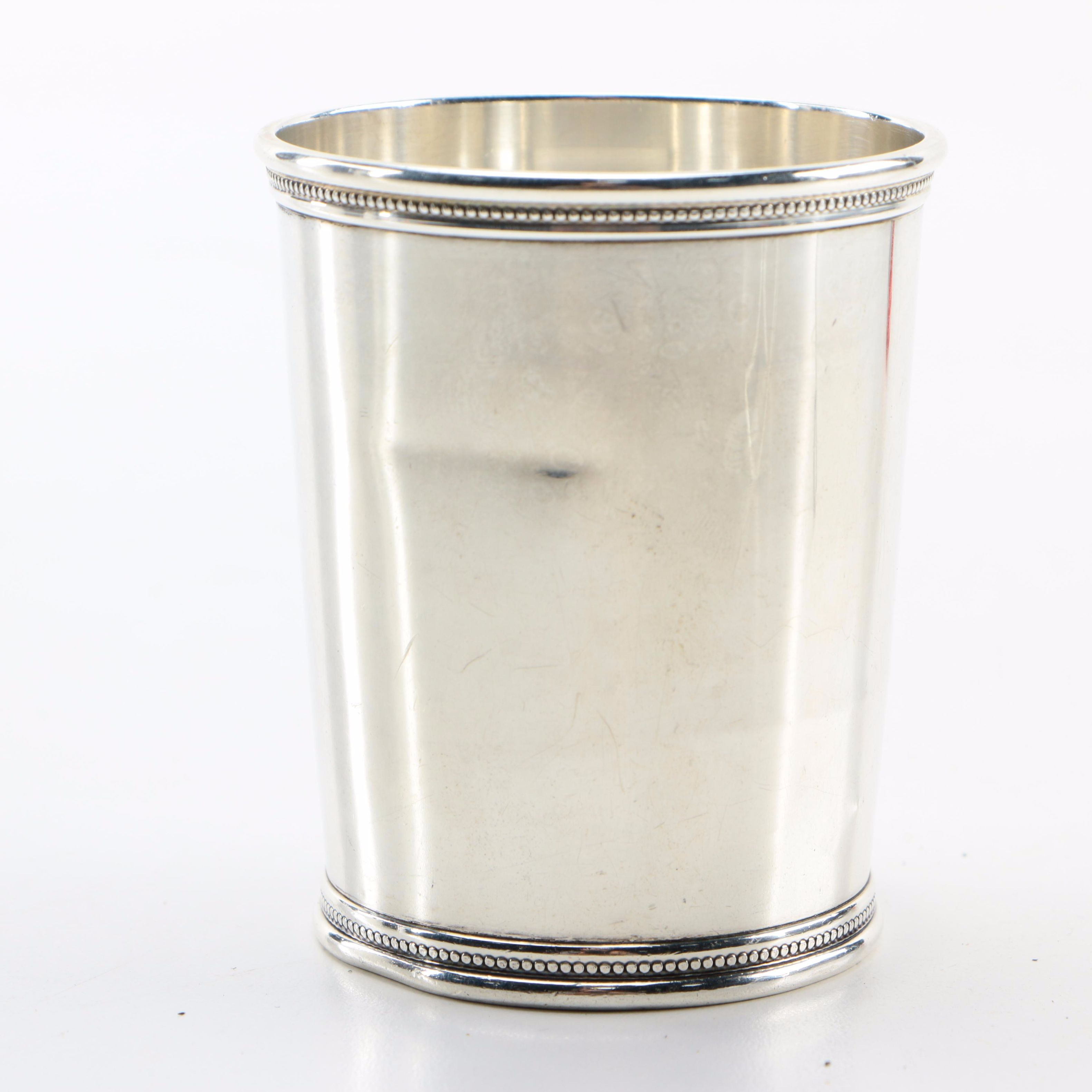 Mark J. Scearce Sterling Mint Julep Cup