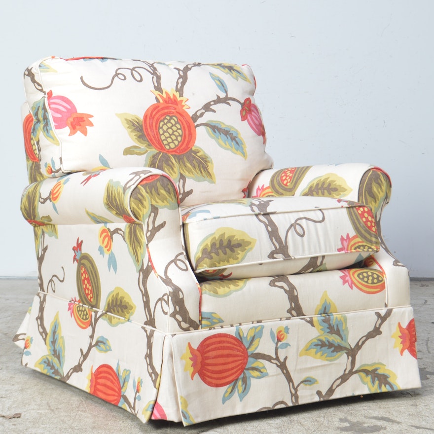 C.R. Laine Upholstered Rocking Armchair