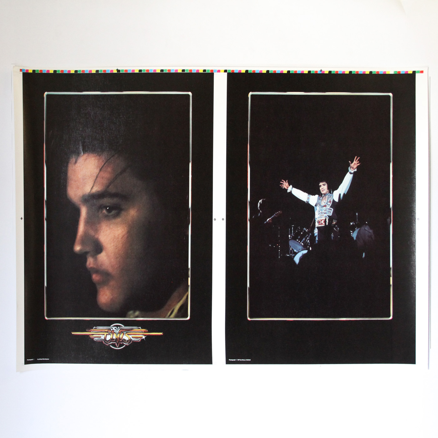 Vintage Elvis Presley Mock-Up Poster