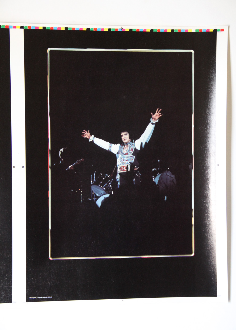 Vintage Elvis Presley Mock-Up Poster