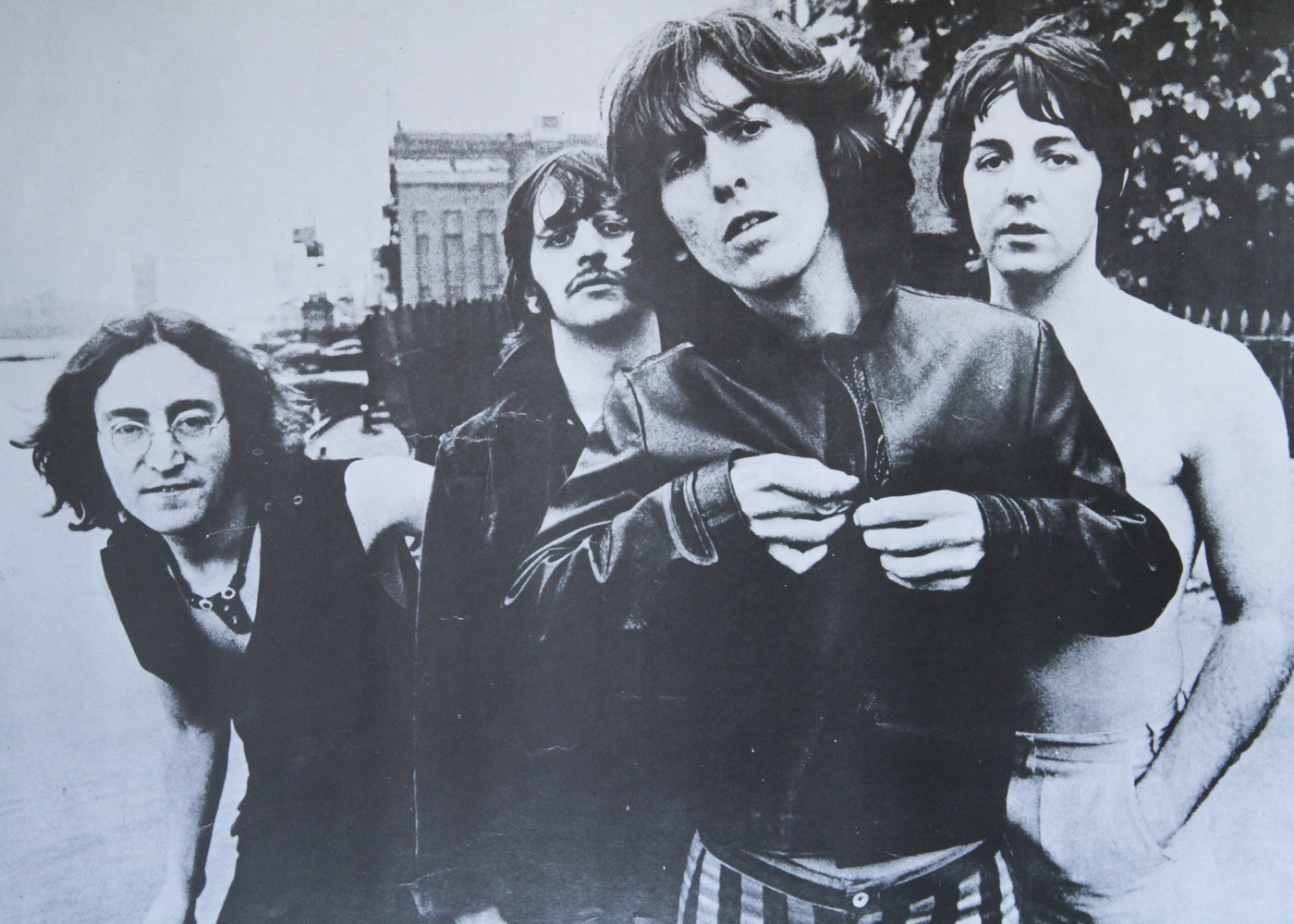 Vintage 1969 Poster of The Beatles