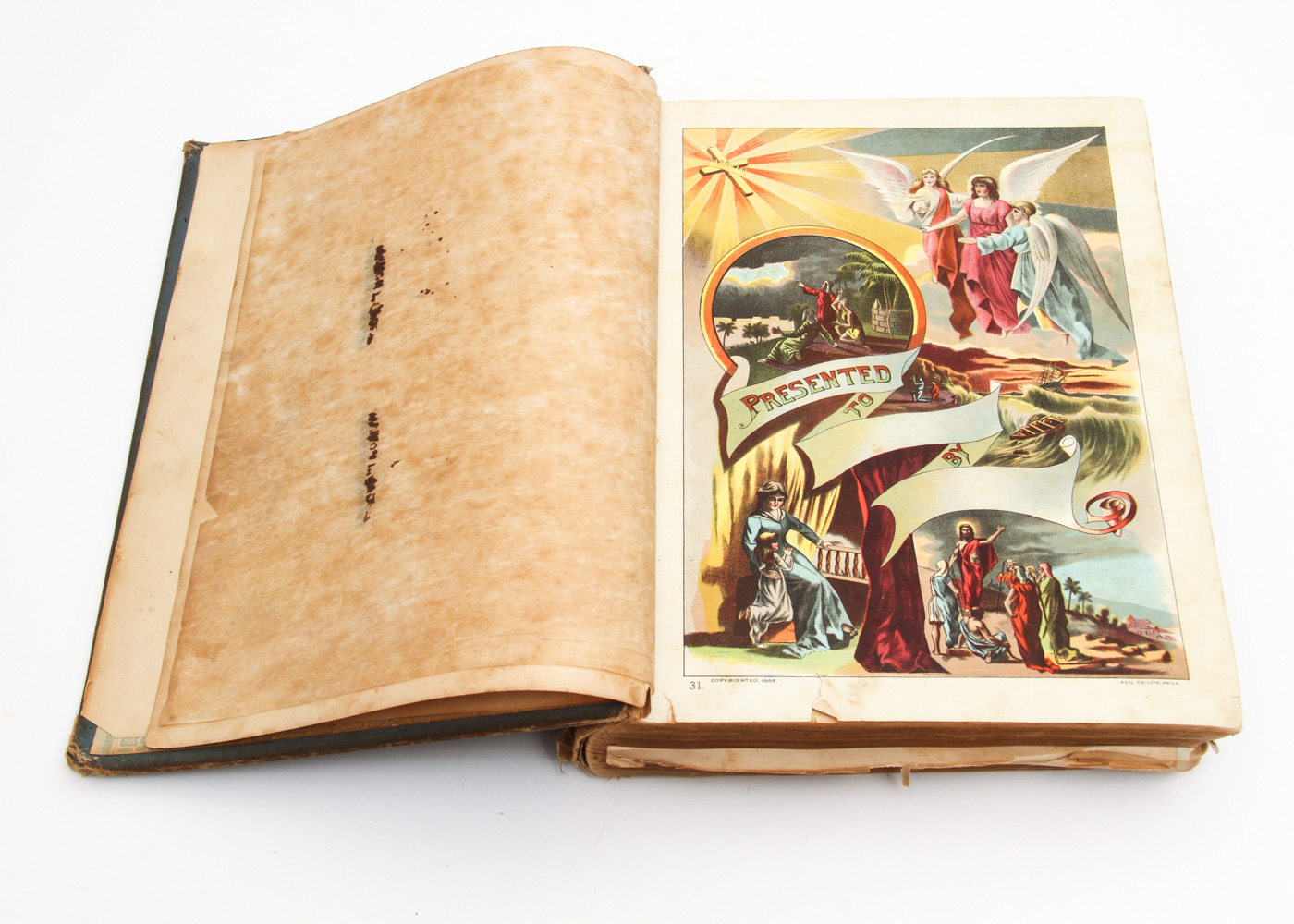 Antique "The Pathway of Life"  Book