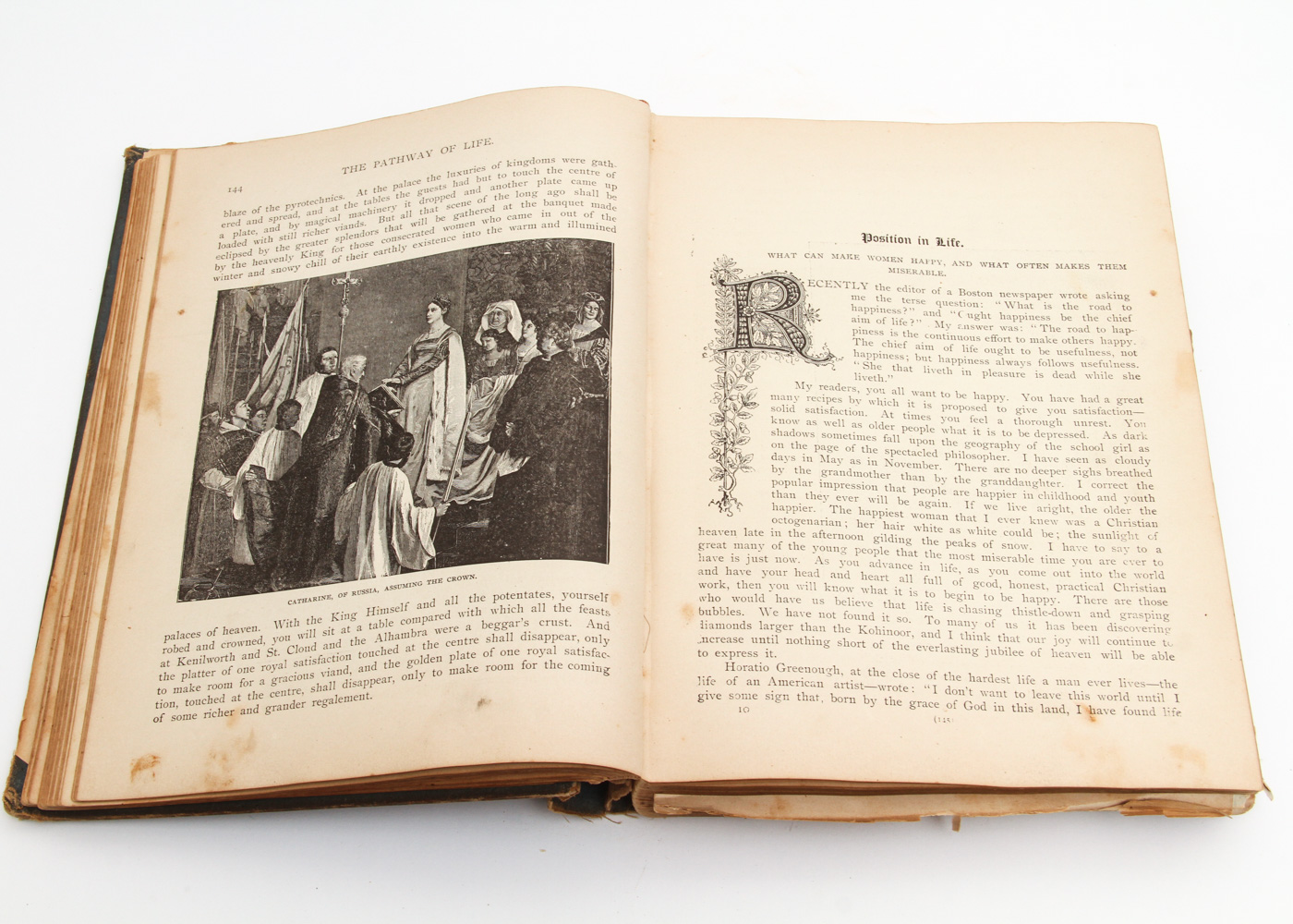 Antique "The Pathway of Life"  Book