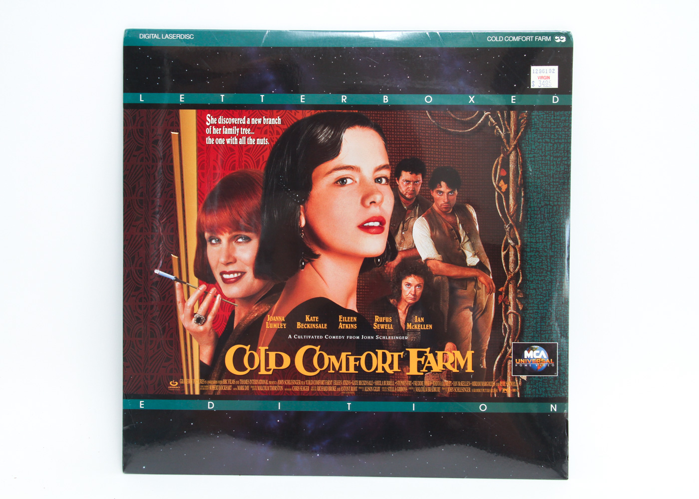 Collection of Three Sealed Laser Discs