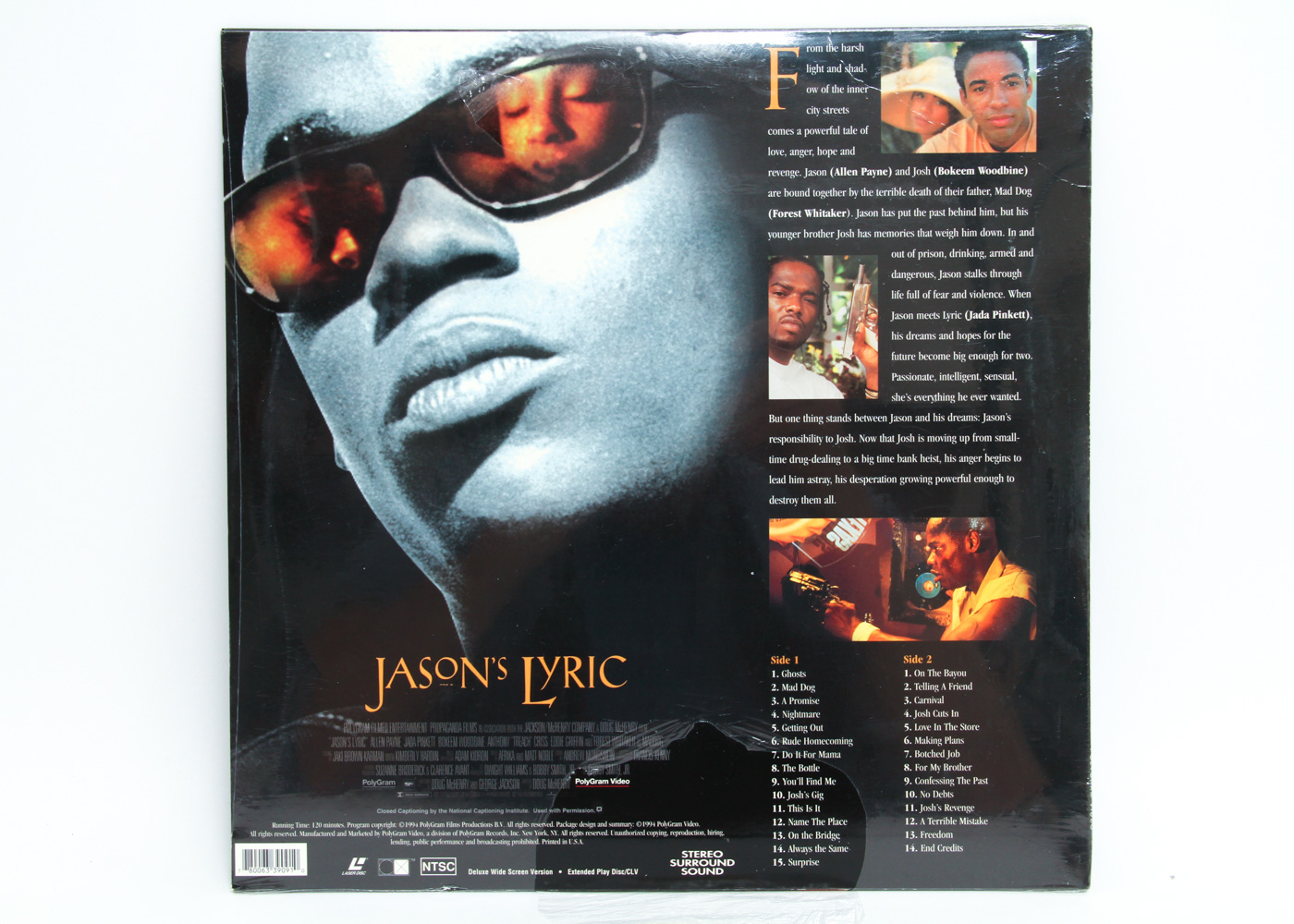 Collection of Three Sealed Laser Discs