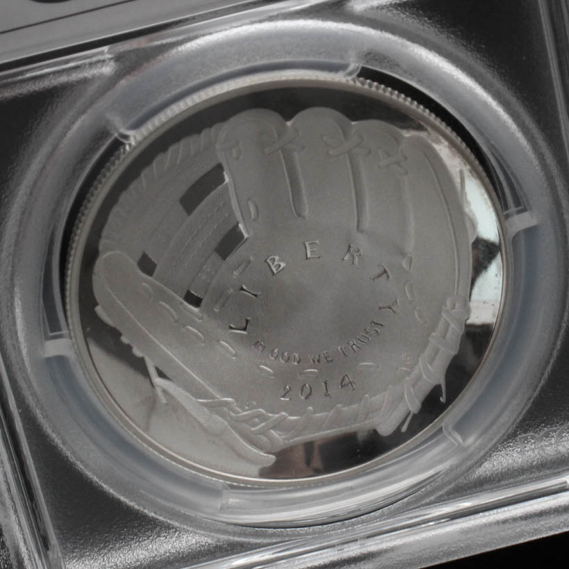 2014 Baseball Hall of Fame PCGS PR69 Pete Rose Signed Silver Dollar