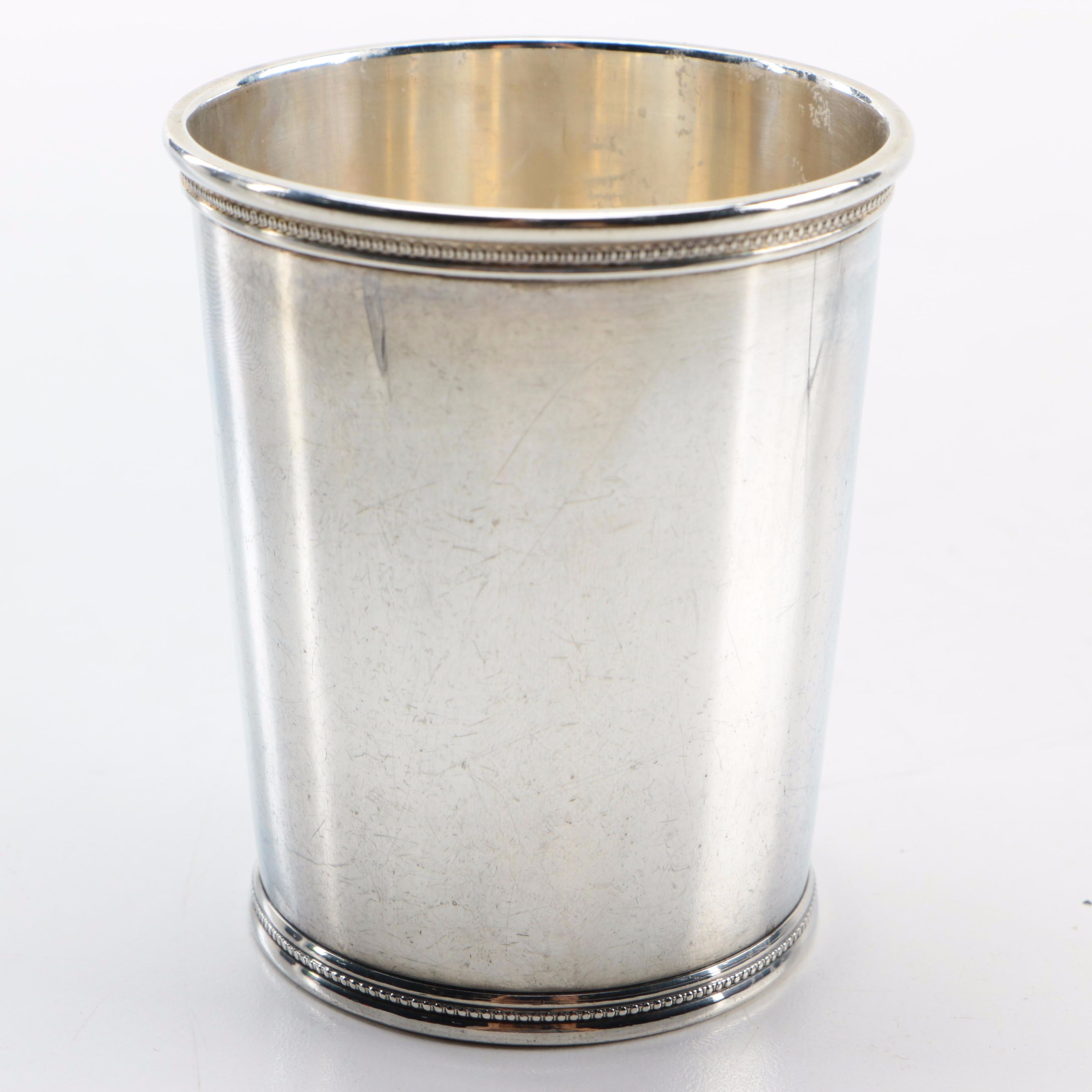 Mark J. Scearce Sterling Mint Julep Cup