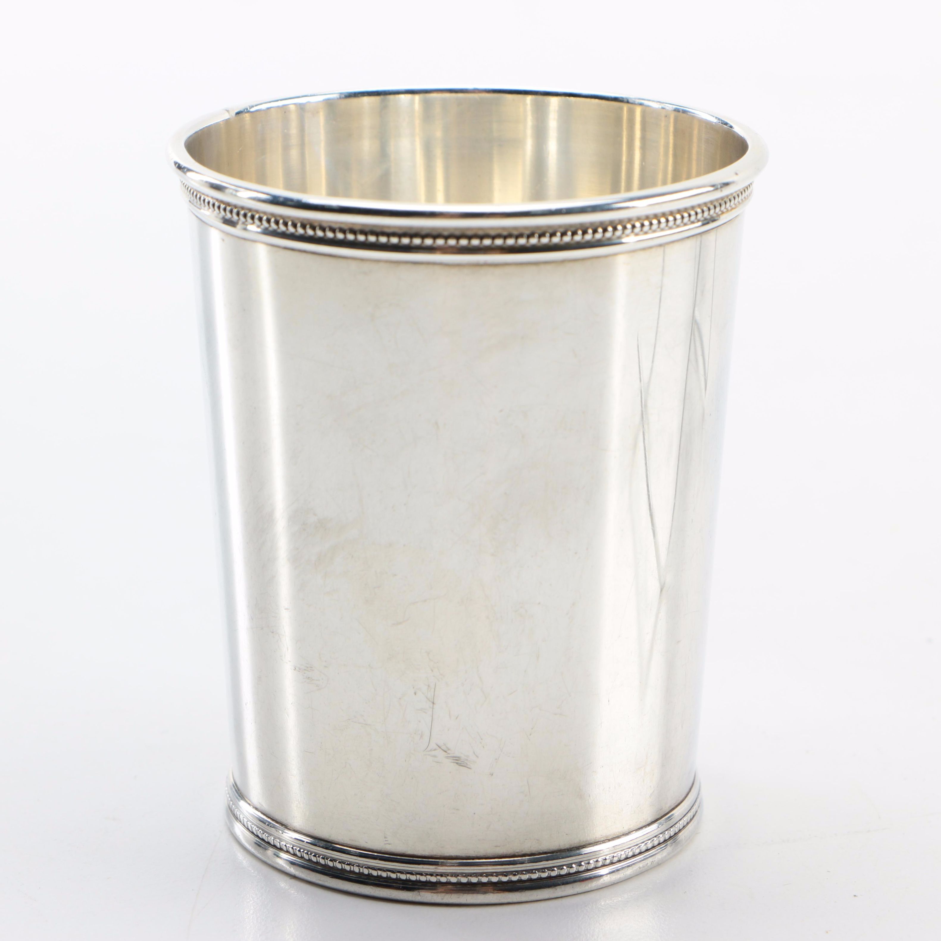Mark J. Scearce Sterling Mint Julep Cup