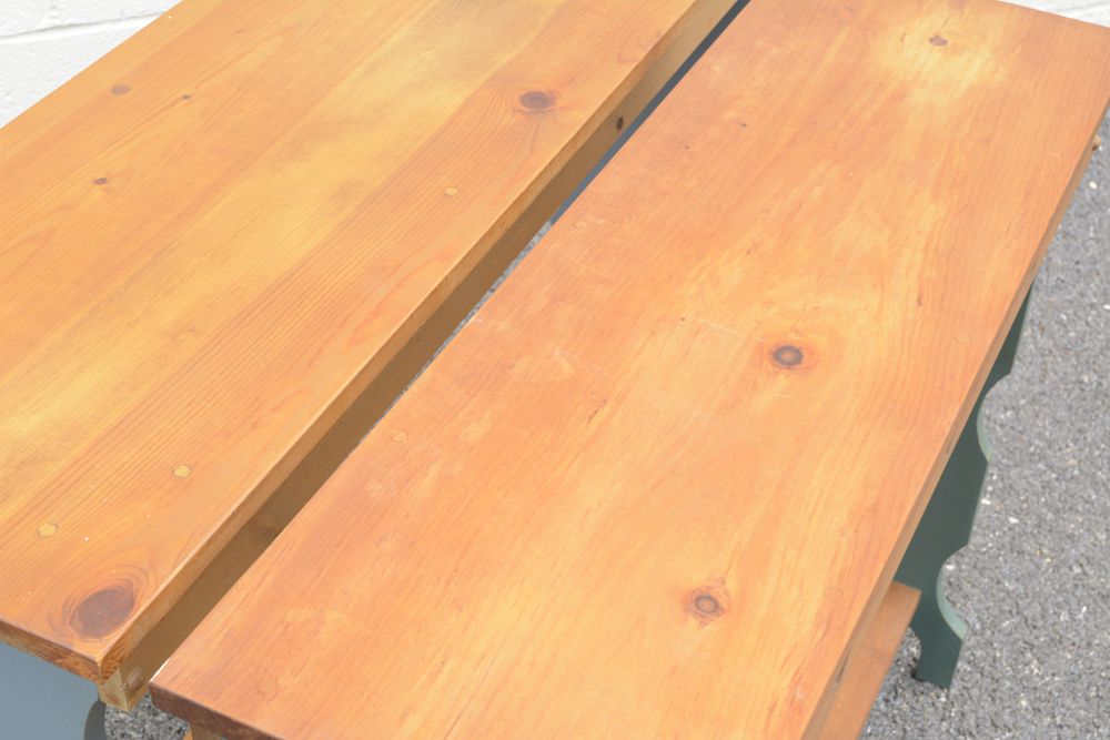 Heart Cutout Side Tables