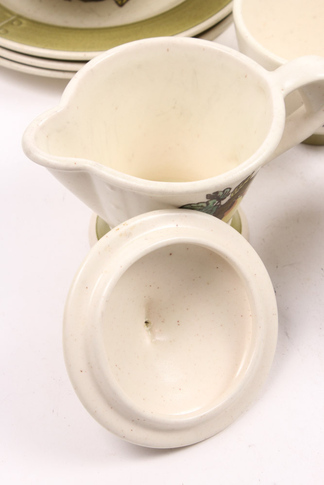 "Provincial  Fruit" Poppy Trail by Metlox Ceramic Dinnerware