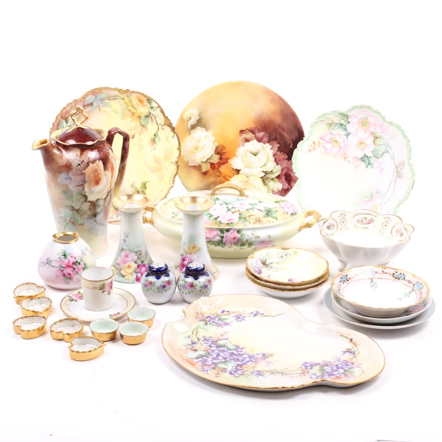 Vintage Hand Painted China Assortment