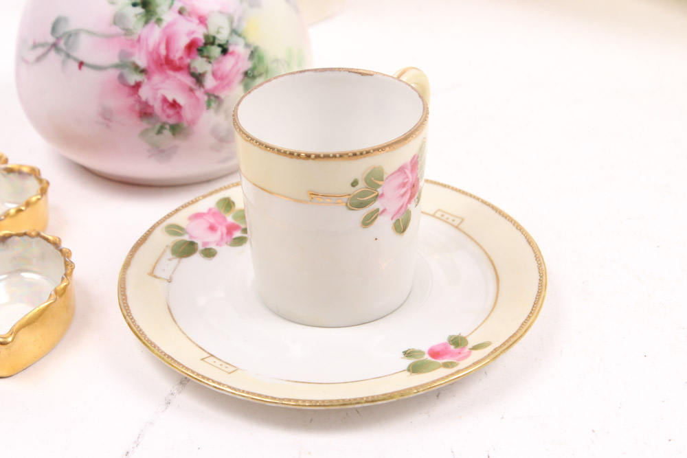 Vintage Hand Painted China Assortment