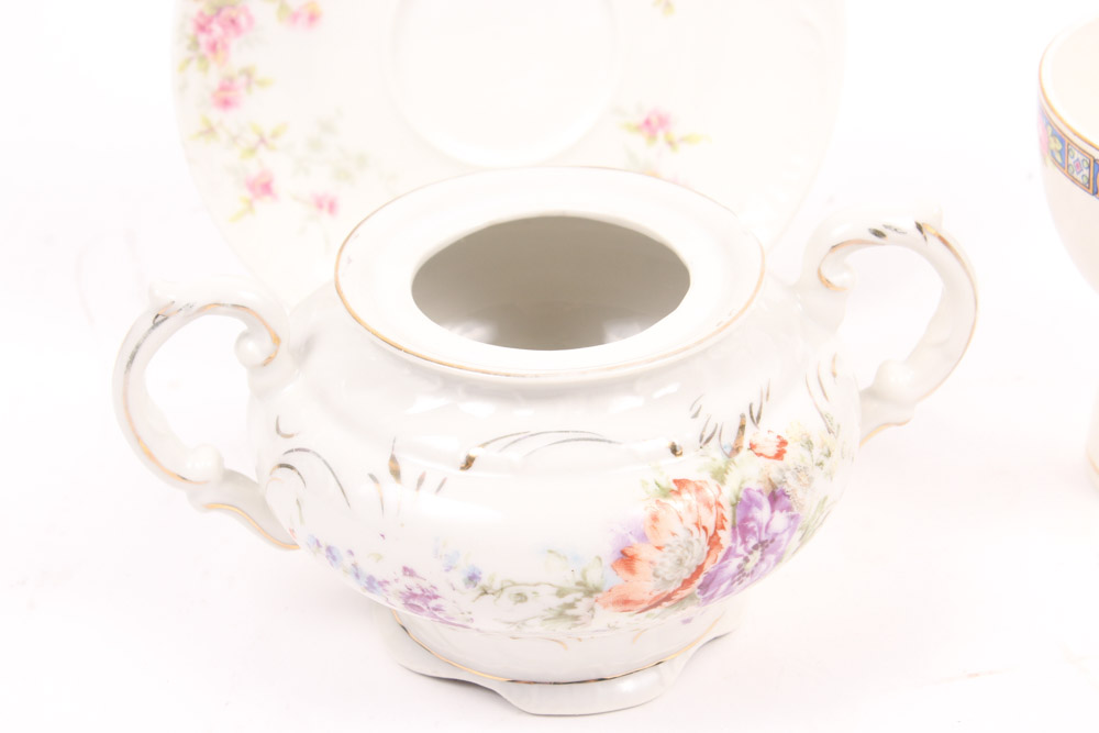 Vintage Hand Painted China Assortment