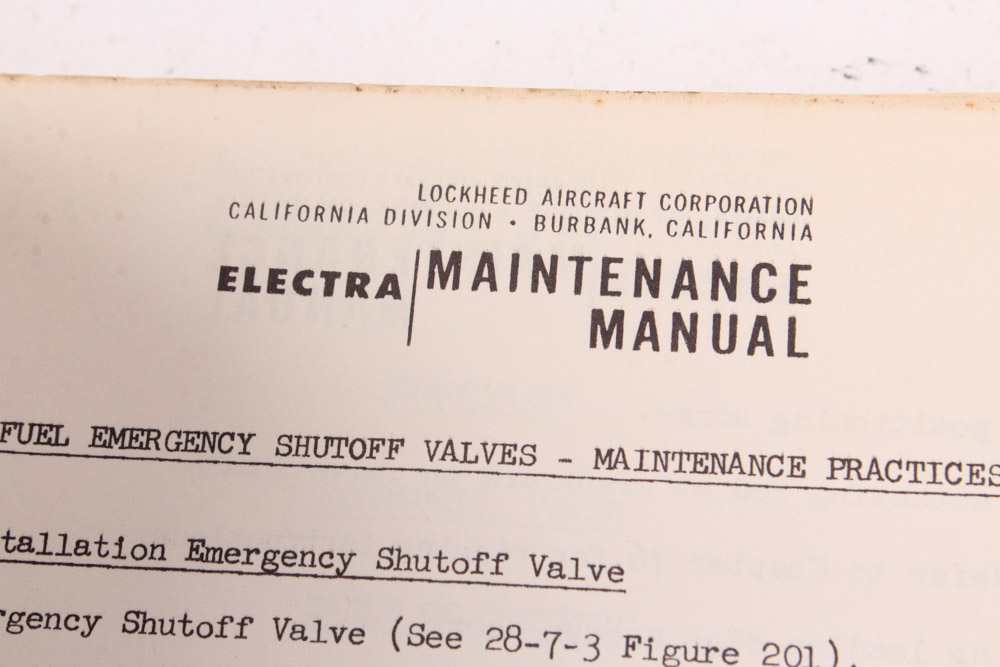 Vintage Aircraft Manuals and Books