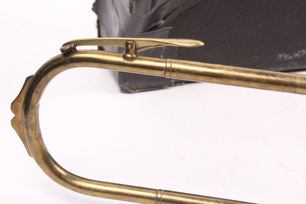 Vintage Milano Rotary Valve Trombone with Case