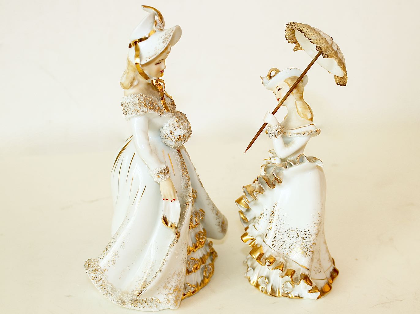 Lefton Hand Painted China Figurines