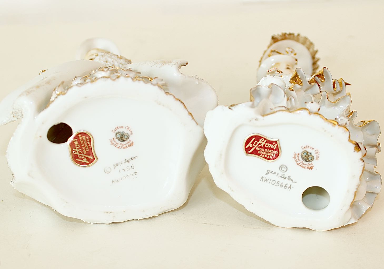 Lefton Hand Painted China Figurines