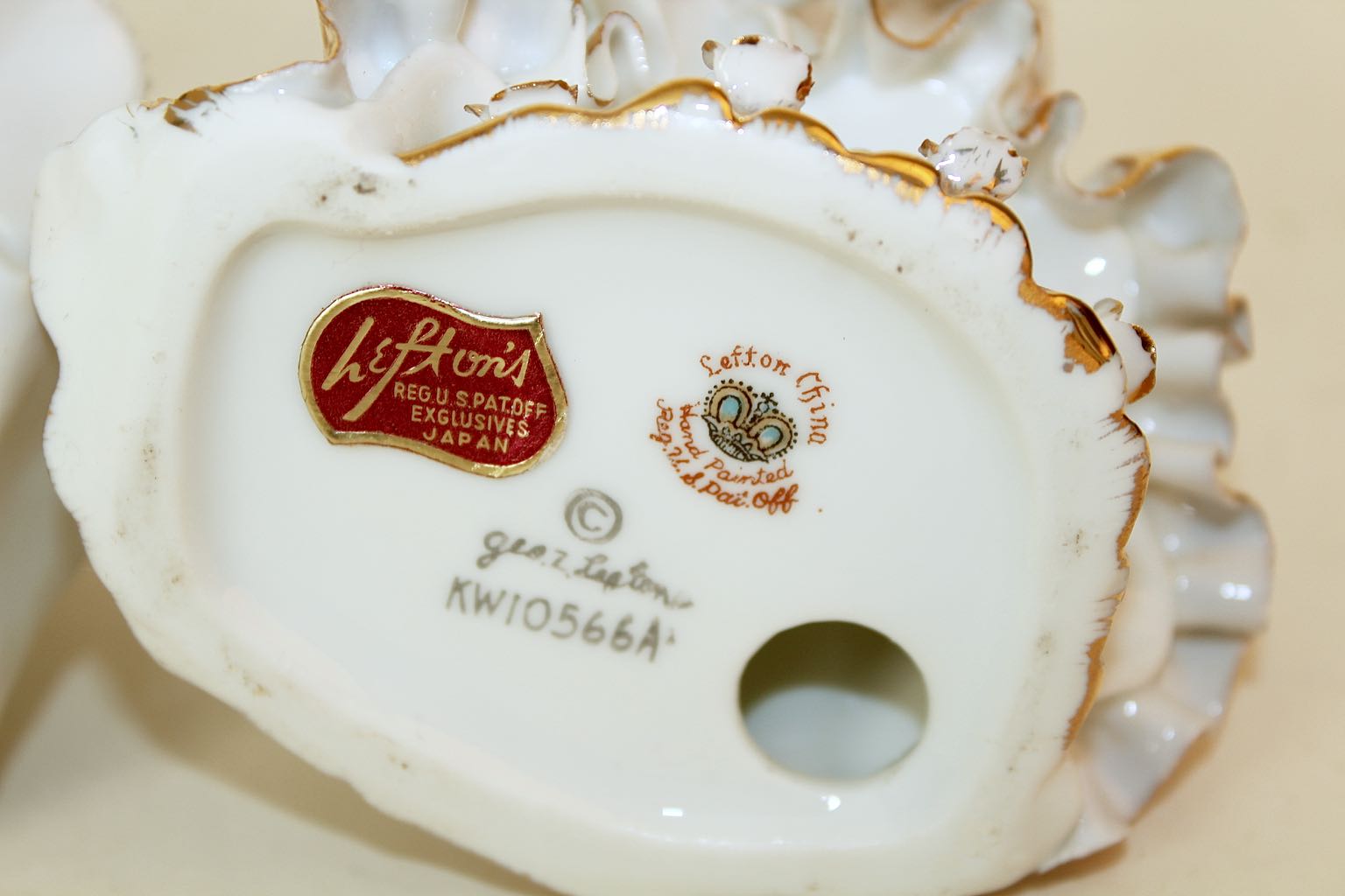 Lefton Hand Painted China Figurines