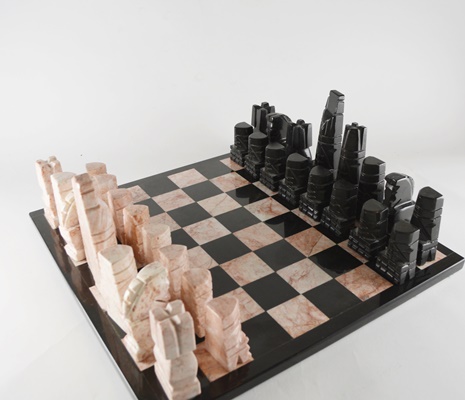 Vintage Marble Chess Set