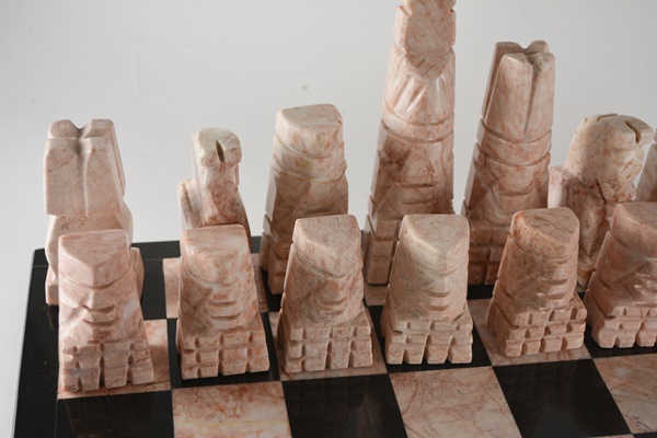 Vintage Marble Chess Set