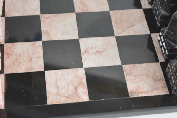 Vintage Marble Chess Set