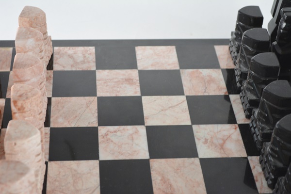 Vintage Marble Chess Set