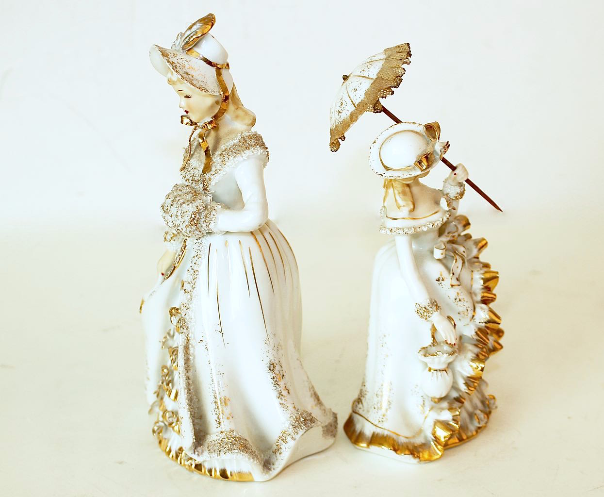 Lefton Hand Painted China Figurines