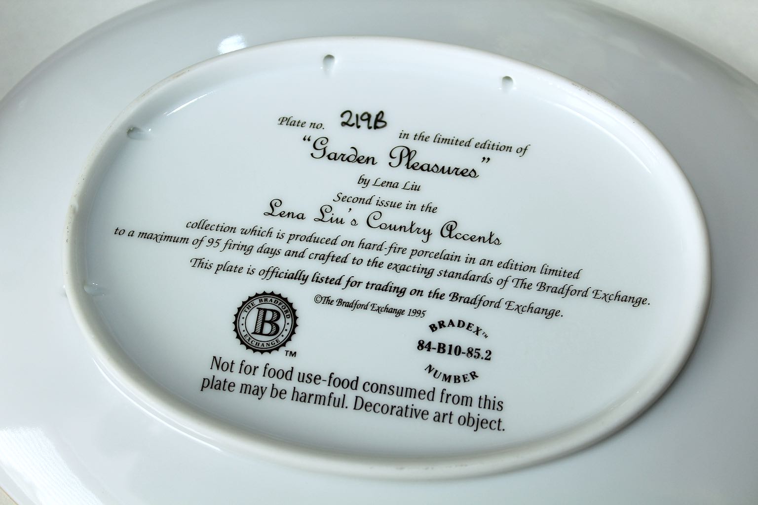 Lena Linn Limited Edition plus Fenton Glass & Capodimonte