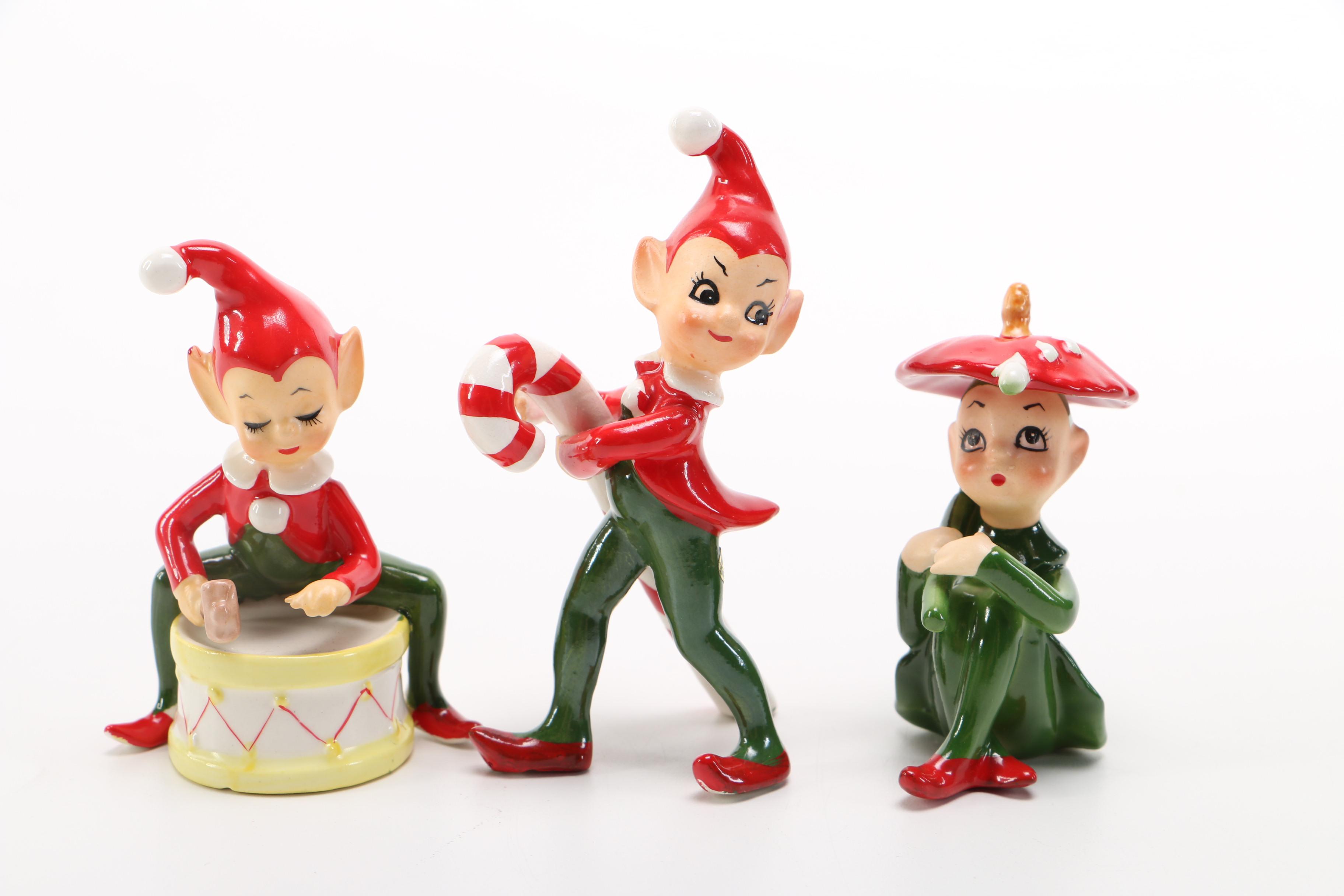 Assorted Japanese Elf Figurines