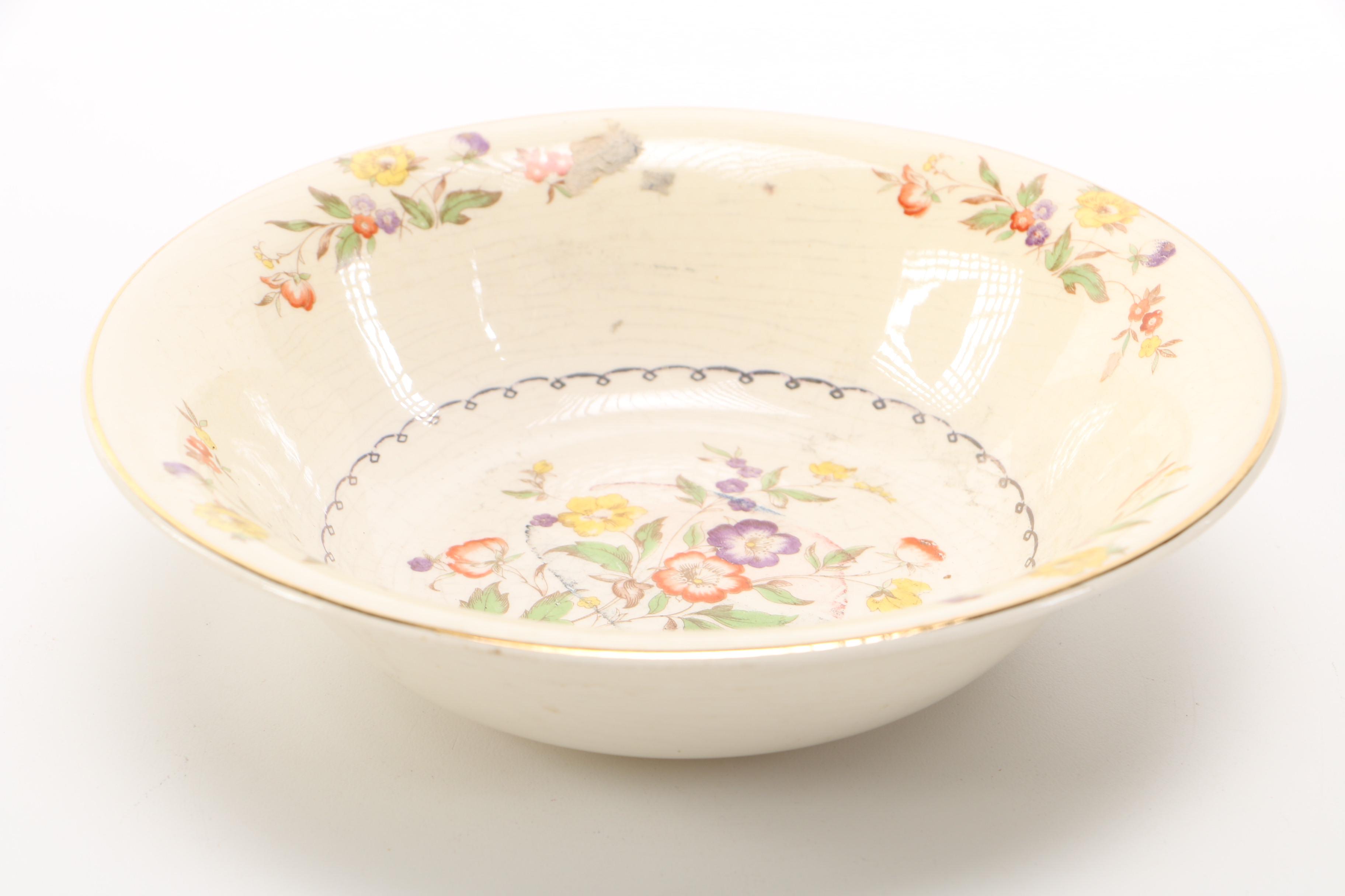 Set of Paden City Pottery Dinnerware