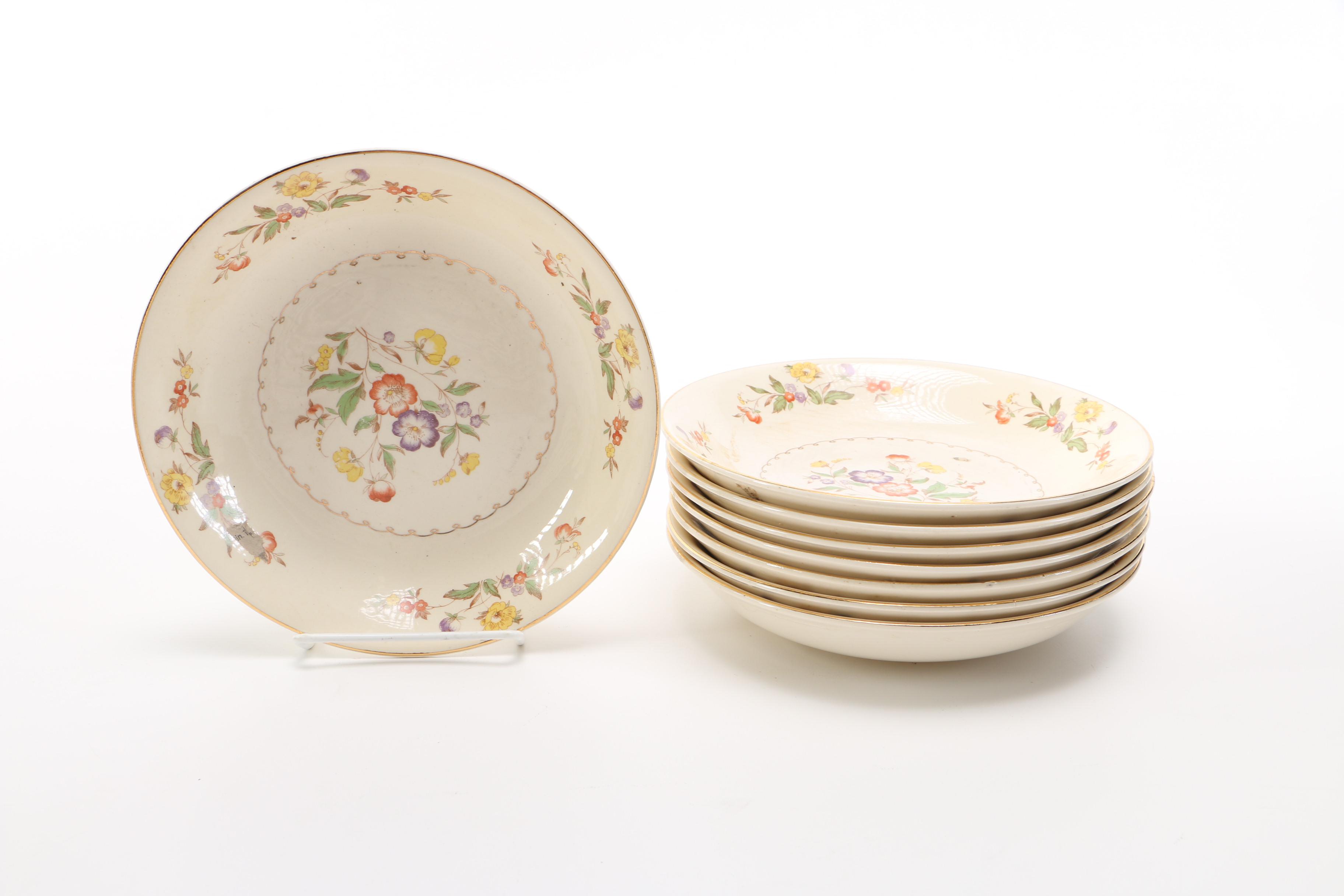 Set of Paden City Pottery Dinnerware