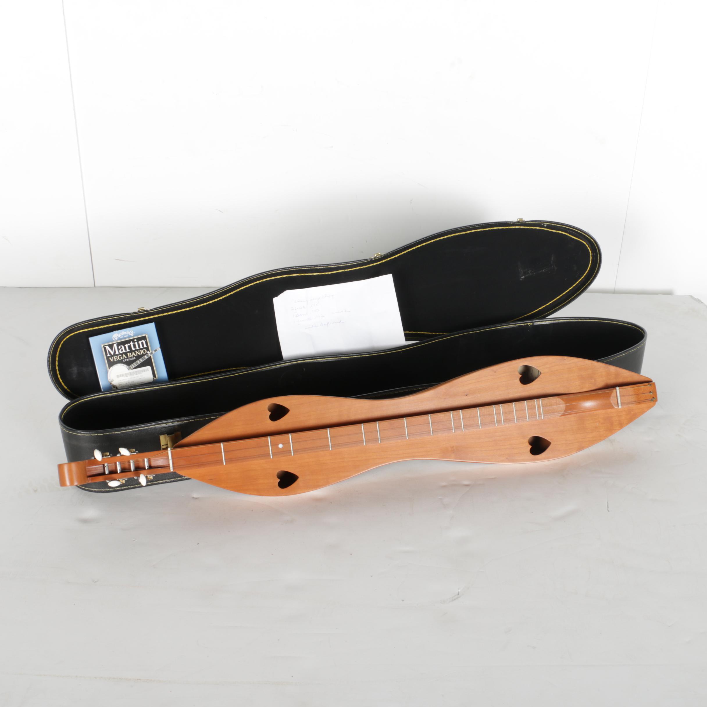 Handmade Folkcraft Dulcimer and Case