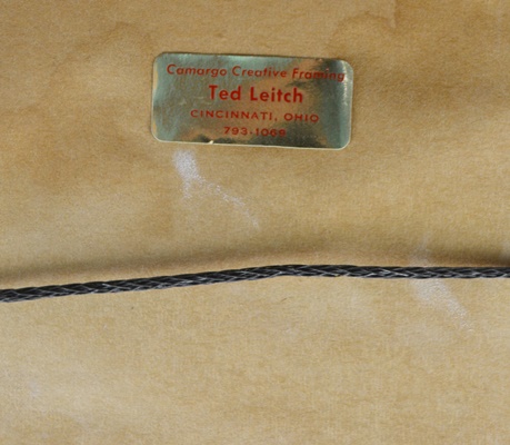 C. Don Ensor "Stubborn As" Signed Offset Lithograph