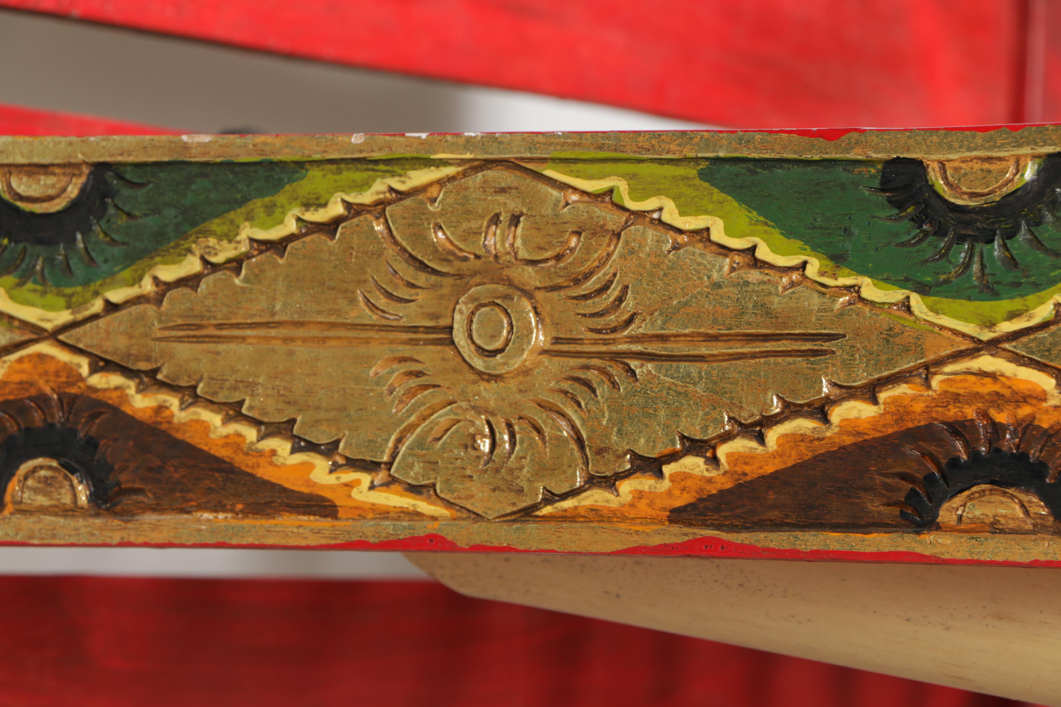 Indonesian Bamboo Key Gamelan Percussion Instrument with Mallet