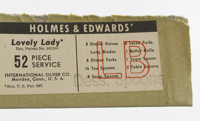 Holmes & Edwards Silver Plate Flatware Set