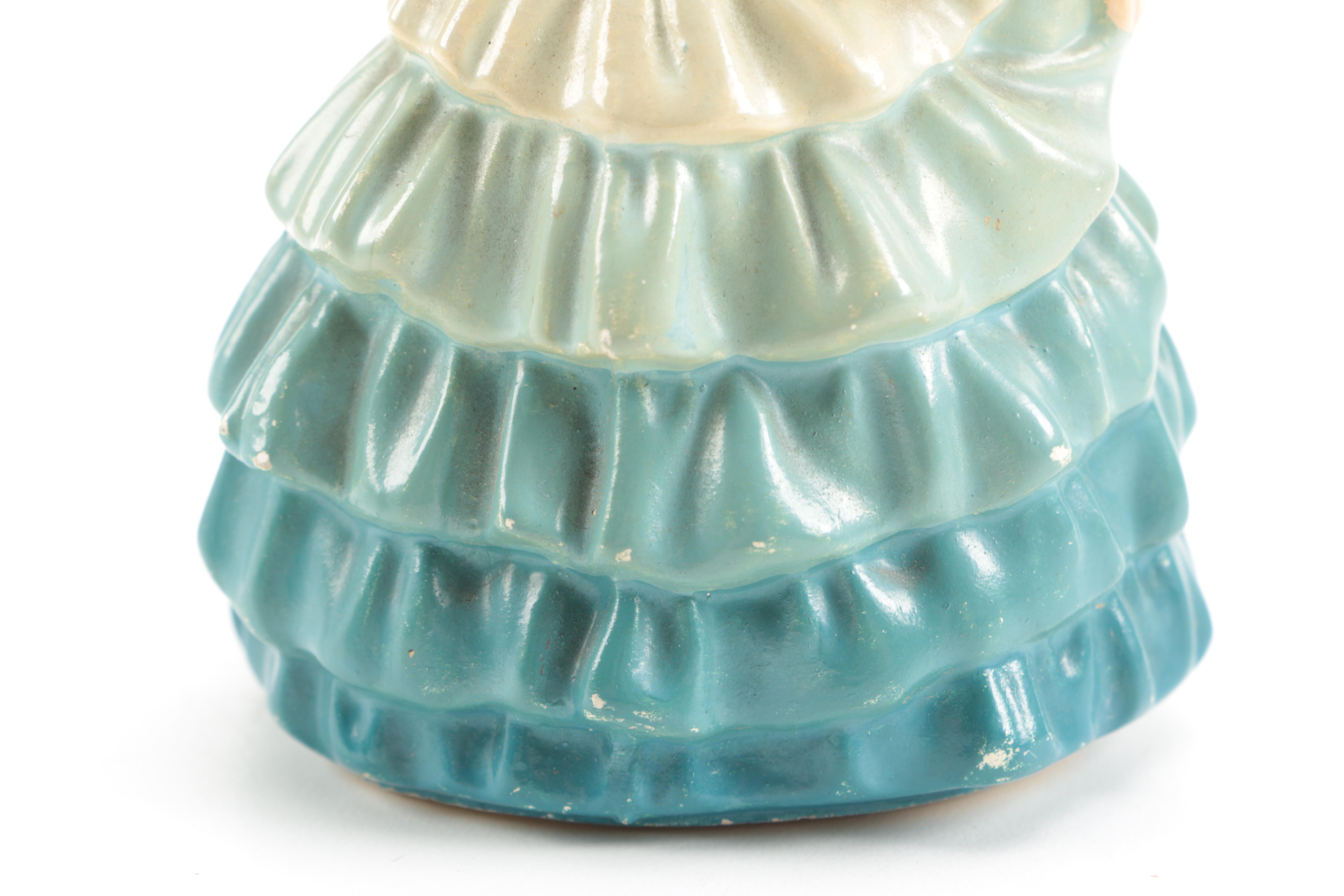 1949 Porcelain Figurine Set Including Boy With Cello by Milburn