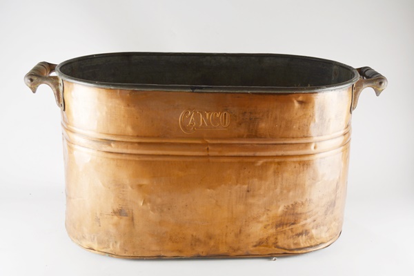 Vintage Canco Copper Boiler/Wash Tub
