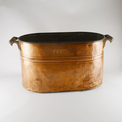 Vintage Canco Copper Boiler/Wash Tub