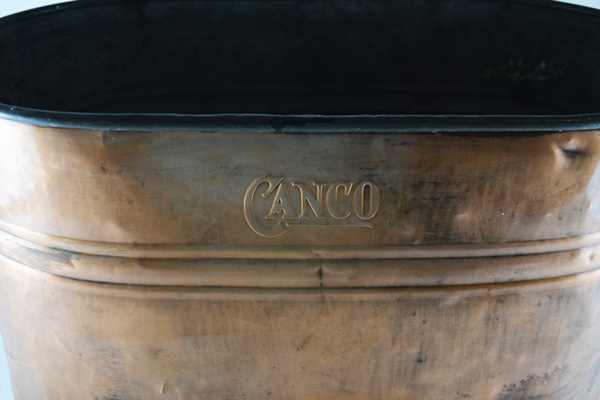 Vintage Canco Copper Boiler/Wash Tub
